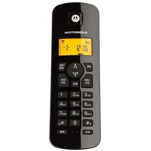 摩托罗拉 motorola c402c 数字无绳电话 黑色 图片大全 邮乐官方网站